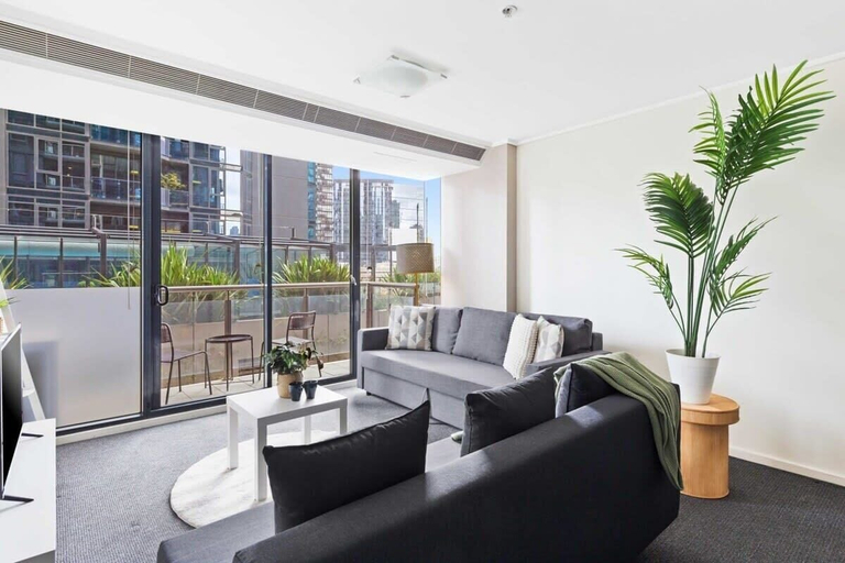 Interior 5, A Large 2BR Apt Near Crown, Sleeps 8, Free Parking, Melbourne