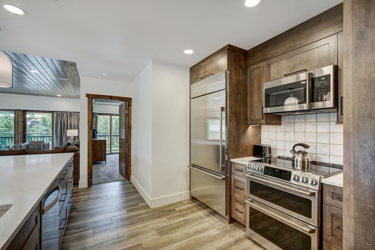 Private kitchen 3, True Luxury Ski In & Ski Out 3 Bedroom Condo by RedAwning, Summit