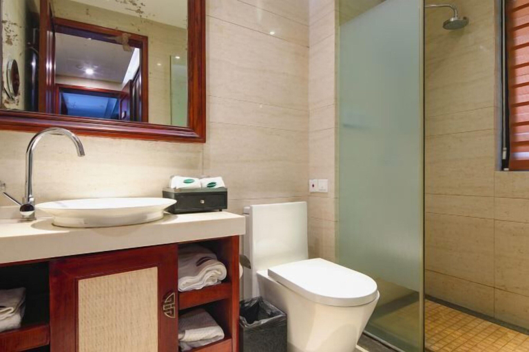 Bathroom 4, Chongqing Jinpen Lake Villa Vacation Apartment, Chongqing