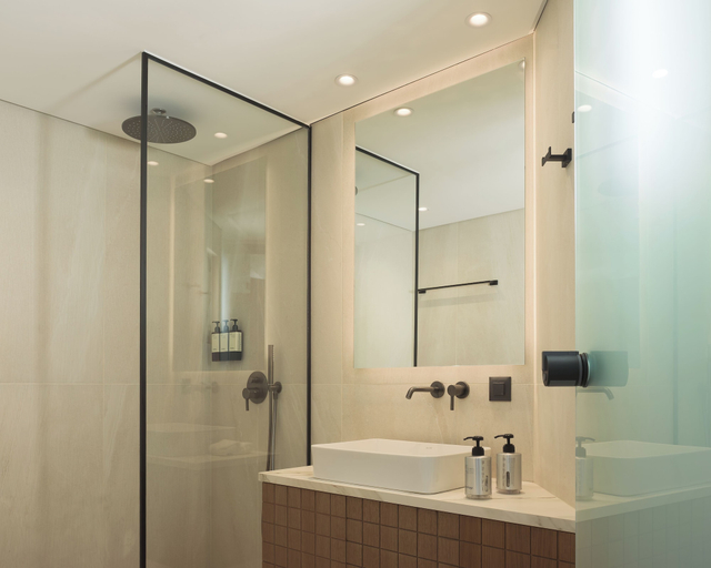 Bathroom 5, Galaxy Suites Boutique Resort, Crete