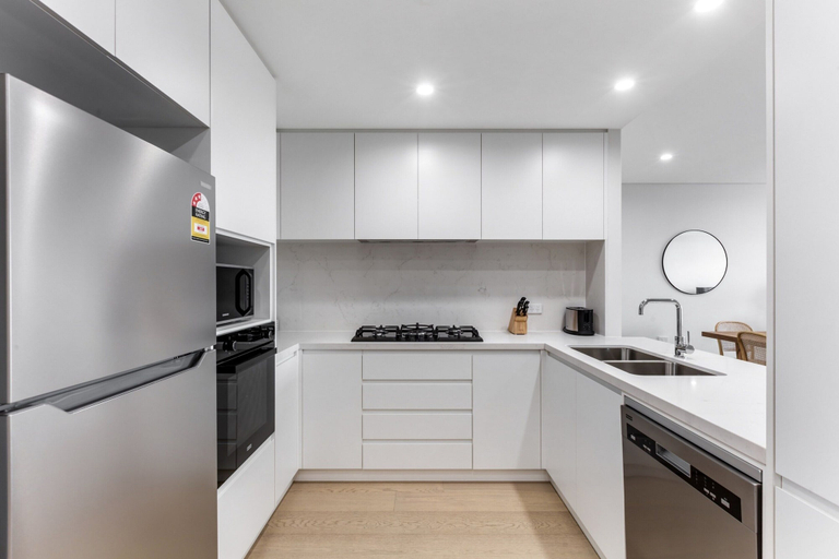 Private kitchen, Pristine 3-bed Kiama Unit With Courtyard, Kiama