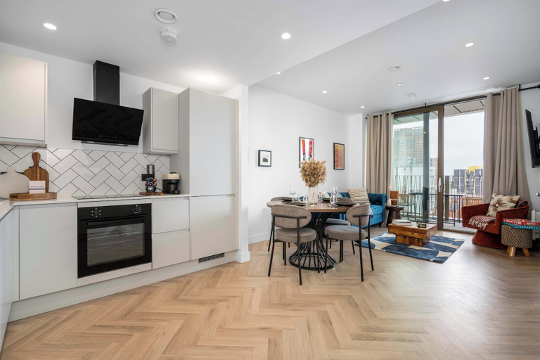 Room 3, Cottonopolis Suite With 1 Bedrooms and 1 Bathrooms, Manchester