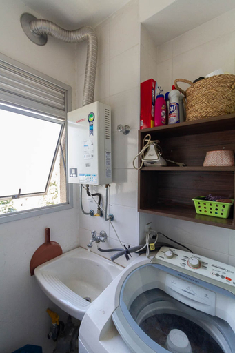 Room 2, Apartamento com Lazer Wi-fi e Garagem em Jaragu, São Paulo