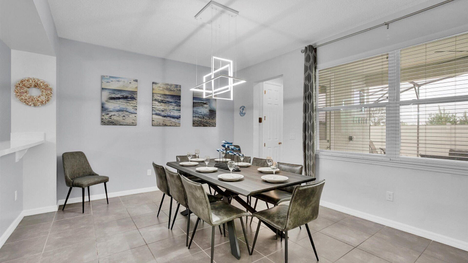Dining 2, Solara Resort 9 Bedroom Private Pool Home 9 Home, Osceola