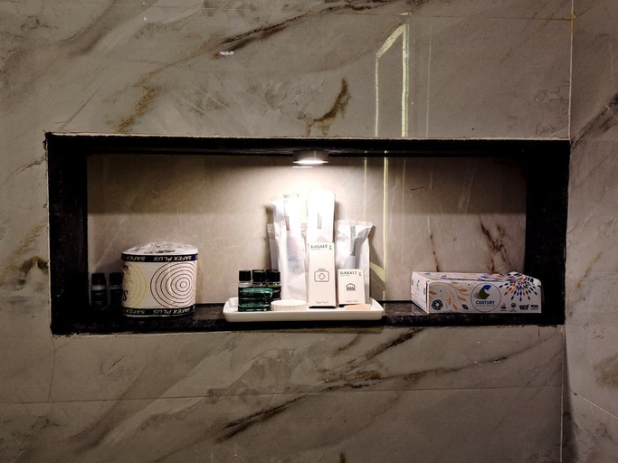 Bathroom amenities, Ragam Residency, Varanasi
