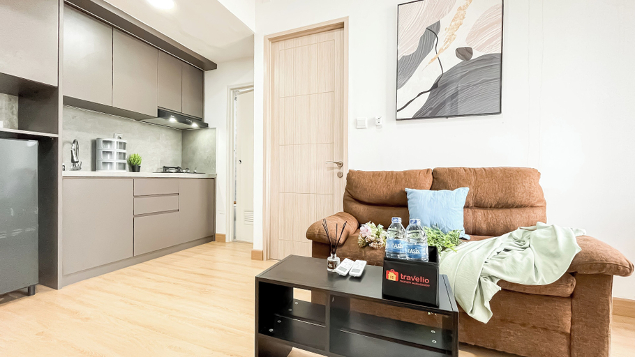 Living area 3, Modern Contemporary 1Br At Tokyo Riverside Pik 2 Apartment, Tangerang
