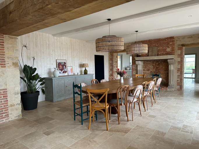 Dining 2, Beautiful villa with indoor pool, Vendée