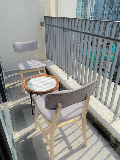 Balcony 3, The Mews KLCC By Service Apartment, Kuala Lumpur