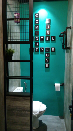 Bathroom 3, OYO 90899 Hotel Tube Melaka, Malacca City