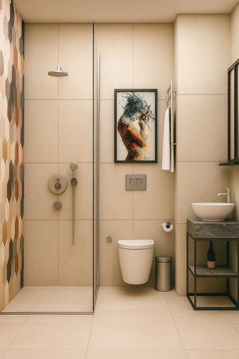 Bathroom, Sparkle Hotel, Şişli