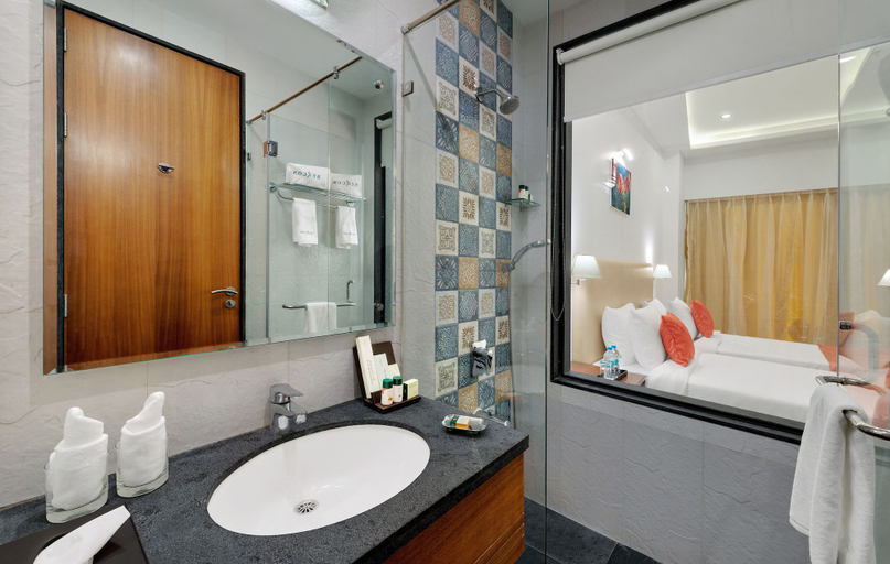 Bathroom 4, Viola Beacon Resort, Lonavala, Pune