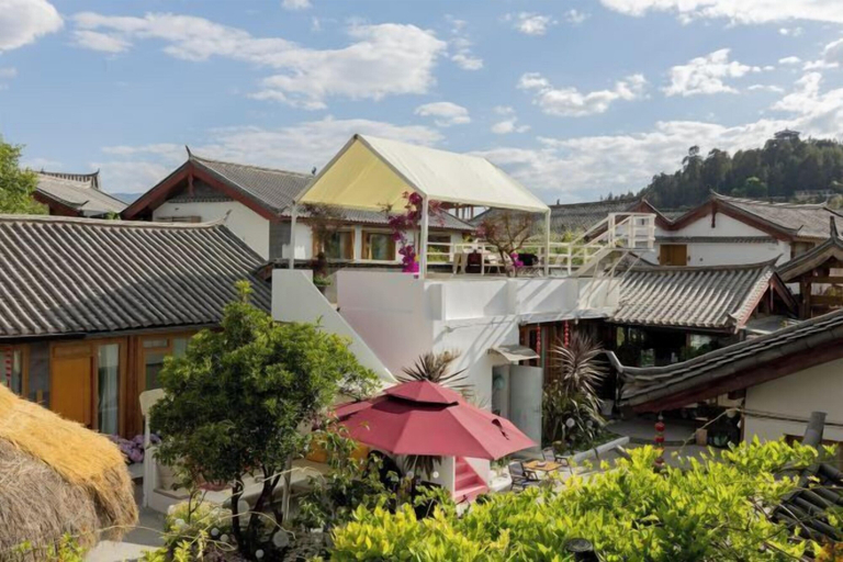 View from property, Anju·Rizhao Jinshan Designers' Panoramic Rooftop Cafe and Snow Mountain View, Lijiang