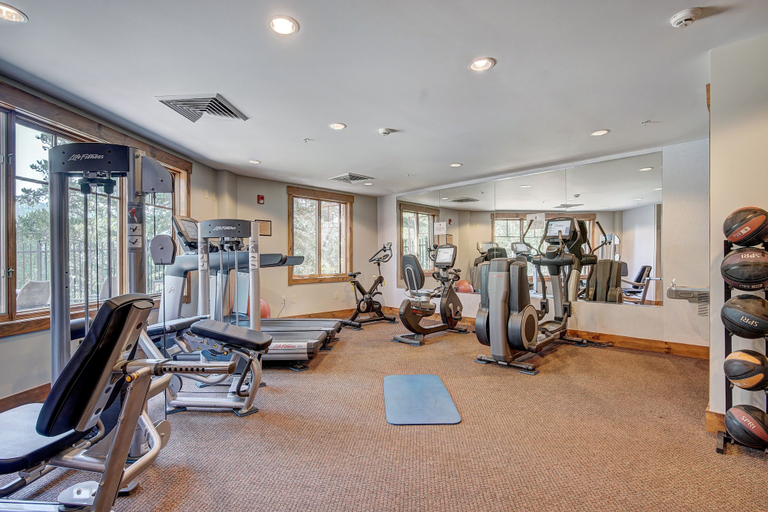 Fitness facility, Beautifully Updated Mountain Chic Condo 1 Bedroom Condo, Summit