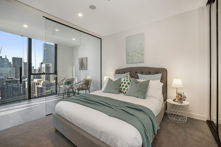 Room 2, Modern City Apartment With Stunning Views, Melbourne