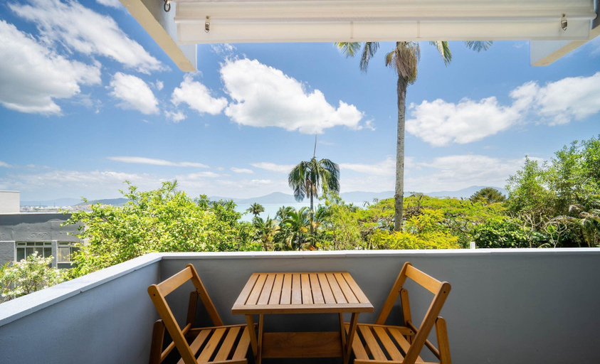 Outdoor dining, Apart With sea View 400m From the Beach Cbo0103, Florianopolis