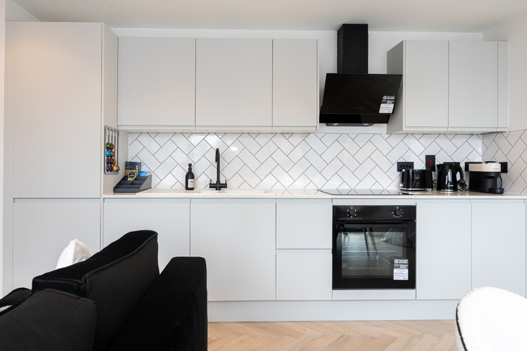 Private kitchen, Supernova Suite City Views, Manchester