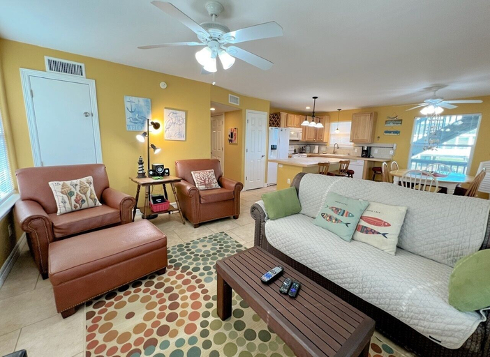 Living room 3, Abby Sands Castle 2 Bedroom Home by RedAwning, Galveston