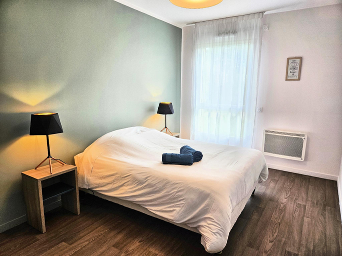 Bedroom 3, Zenao Appart'hôtels Wintzenheim, Haut-Rhin
