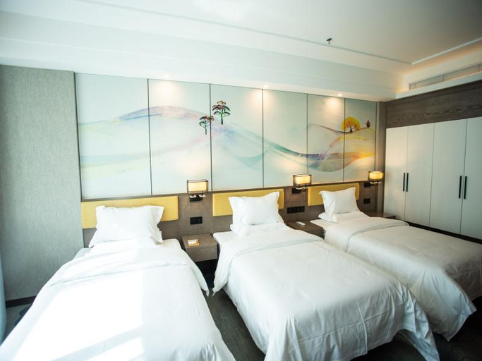 Bedroom 2, GreenTree Eastern Qinghai Province Xining Haihu Wanda Plaza Hotel, Xining