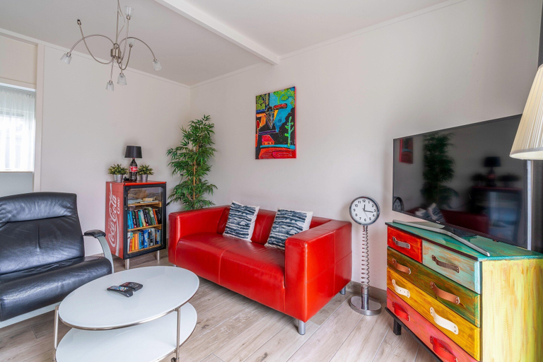 Living room 4, Cozy and comfortable 4-person bungalow, Texel