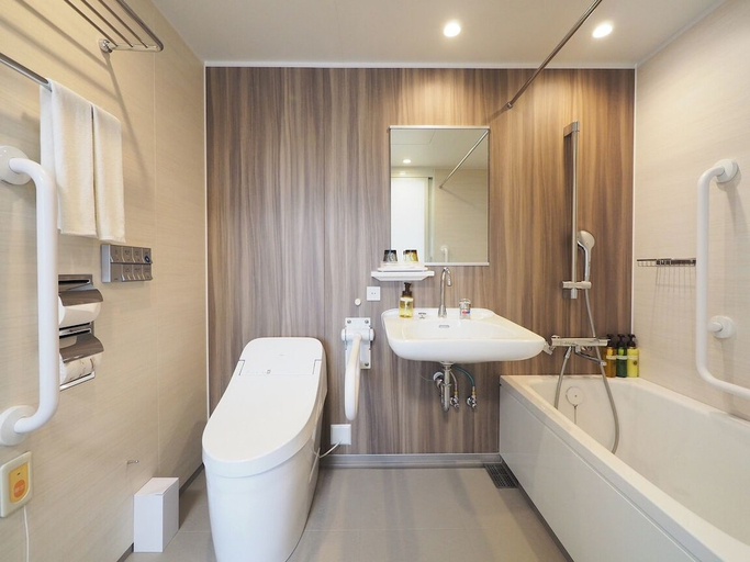 Bathroom 4, Tabino Hotel Ishikari, Ishikari