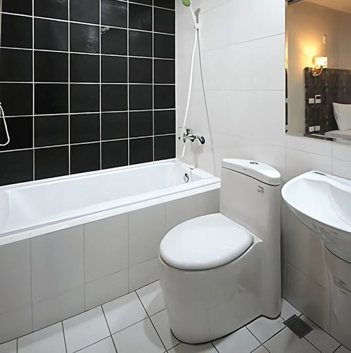 Bathroom 3, Coco Motel, Nantou