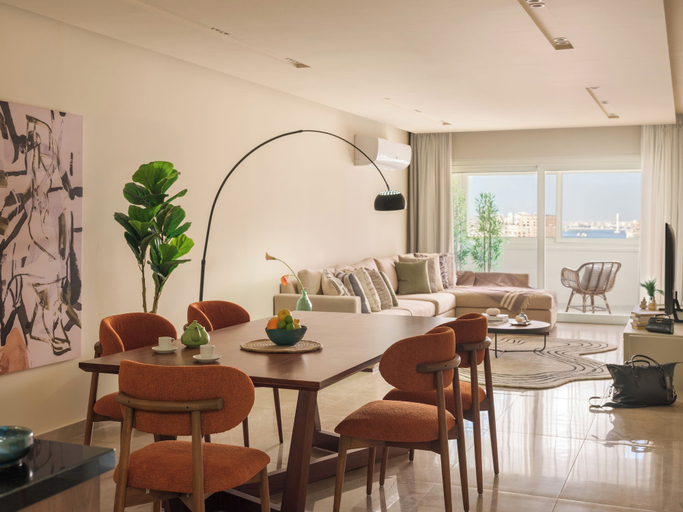 Living area 4, Brassbell Zamalek Jeddah Tower Lux, Zamalik