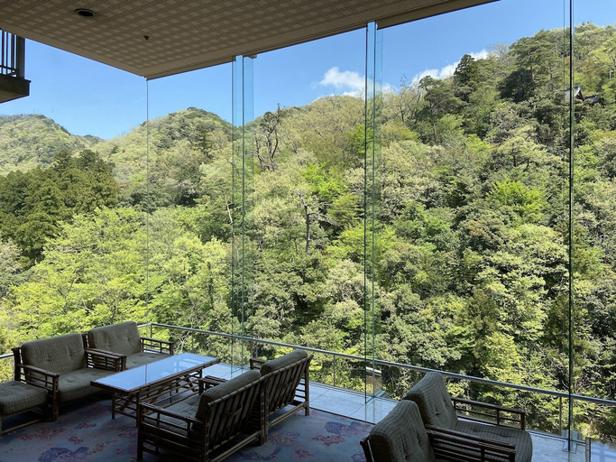 Public Area, Yamanaka Onsen Shirasagiyu Tawaraya, Kaga