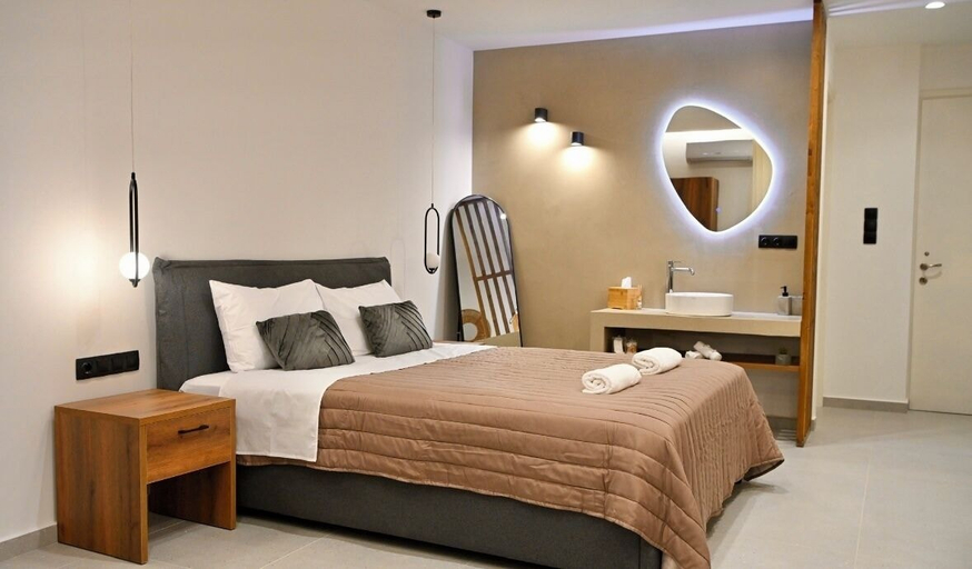Bedroom 4, Olivae Mare Suites, Crete