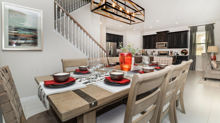 Dining 4, Solara Resort 5 Bedroom Private Pool + Spa Home 5 Home, Osceola
