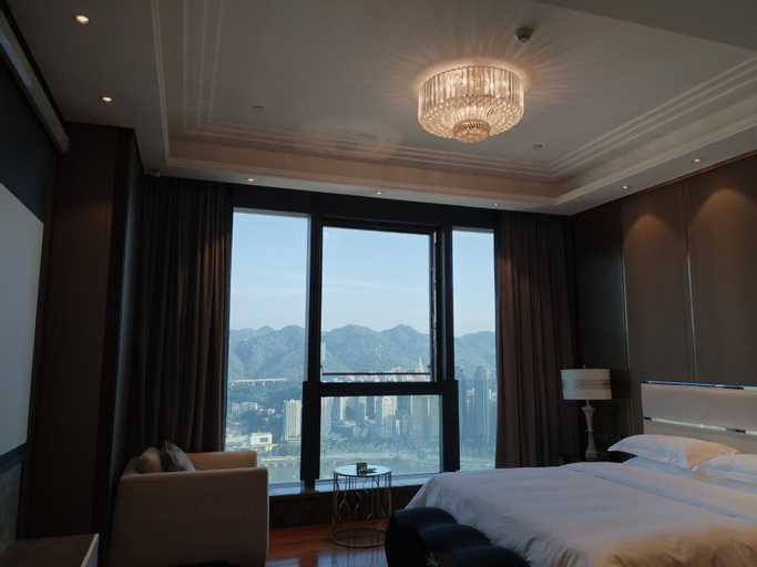 Living room, Chongqing Justom Hotel Branch 1, Chongqing