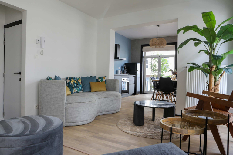 Room 1, Denise - Belle epoque apartment with modern comfor, West-Vlaanderen