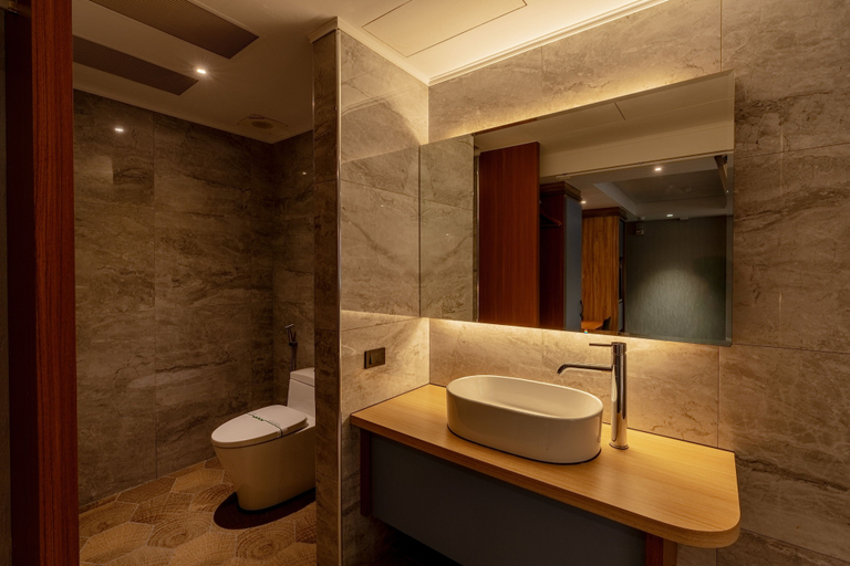 Bathroom 3, King & Princess Motel-Rende, Tainan