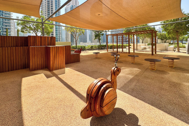 Children's play area - outdoor 3, PVH - Charming 1BR - Burj Royale, Dubai