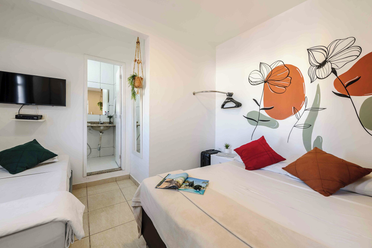 Bedroom 3, Hotel Prainha, Vila Velha