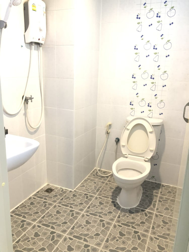 Bathroom, S Diamond Apartment, Muang Phetchaburi