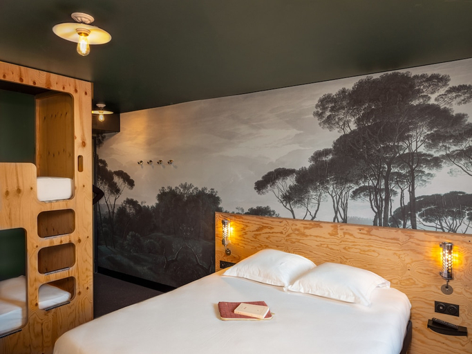 Bedroom 3, Eklo Hotels Montpellier City center Saint-Roch train station, Hérault