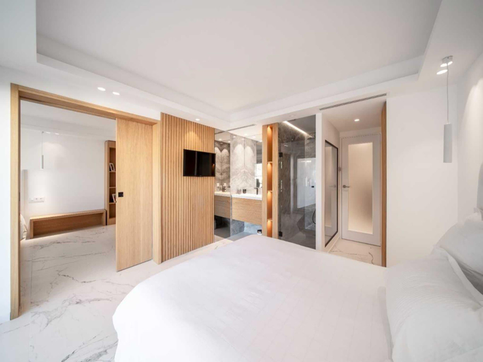 Bedroom 2, Sumptuous terrace apartment - Cannes - Sea view, Alpes-Maritimes