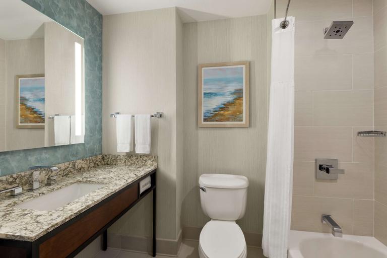 Bathroom 5, Hilton Garden Inn Carlsbad Beach, San Diego