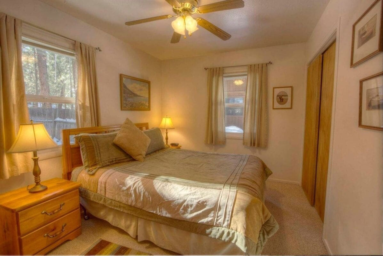 Bedroom 2, Breezy Pines Cabin 4 Bedroom Home by RedAwning, El Dorado