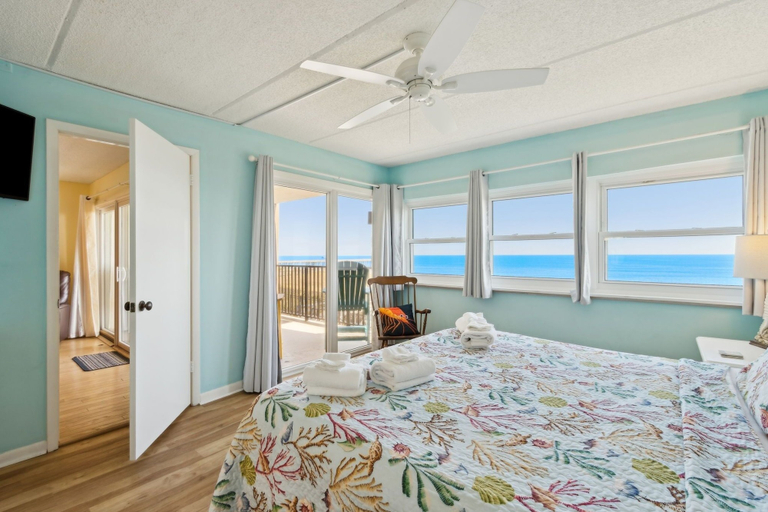 Bedroom 3, Oceanfront Beach Condo with Private Balcony, Short Walk to Pool and Beach by RedAwning, Nassau