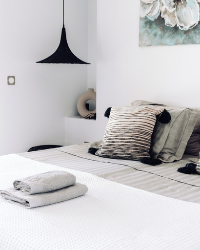 Bedroom 2, Hidden Hill Villas, South Aegean