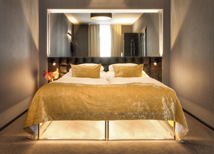 Bedroom 2, Hotel Mucha, Praha 7