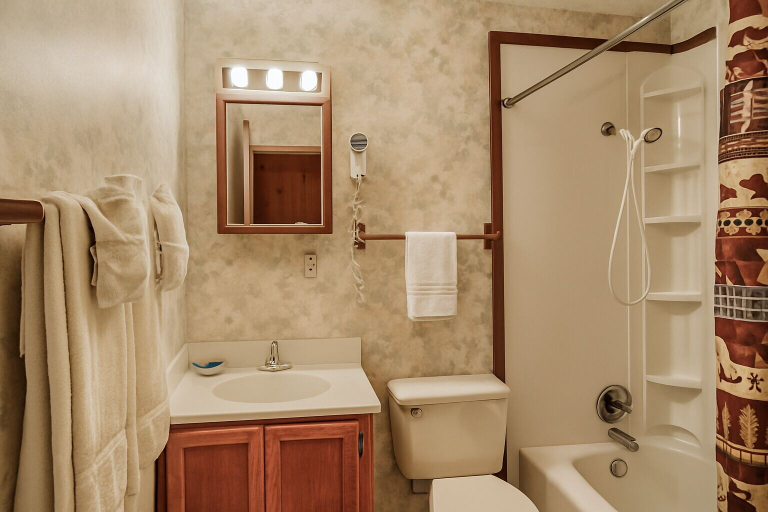 Bathroom 5, Smoketree Lodge, Watauga