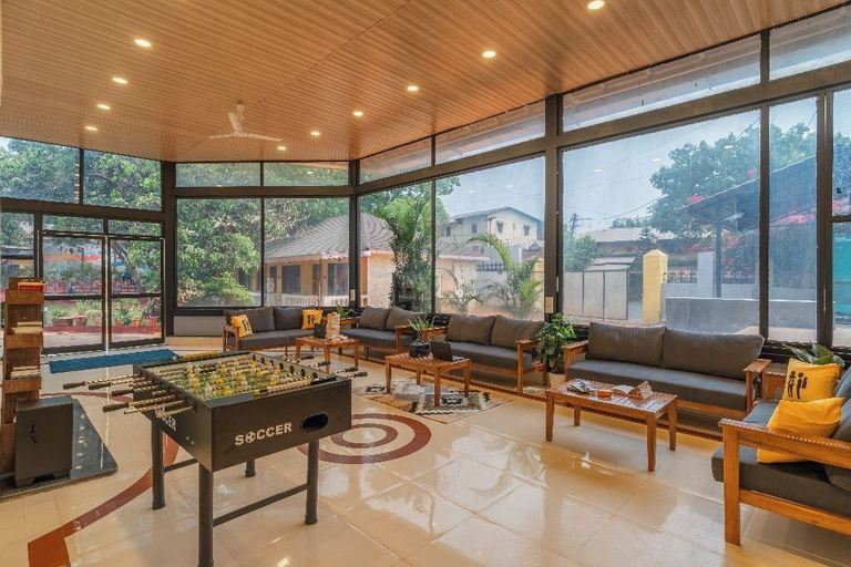 Lobby sitting area 5, The Hosteller Lonavala City Centre, Pune