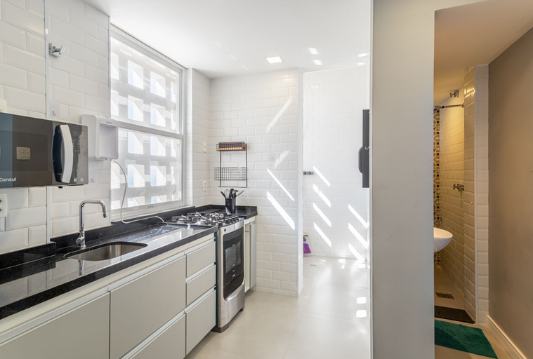 Private kitchen 3, 2bdrs With Copacabana Beach View A 2936/1202, Rio de Janeiro