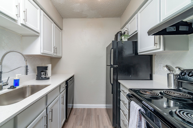 Private kitchen, The Austin Retreat at Hyde Park, Travis