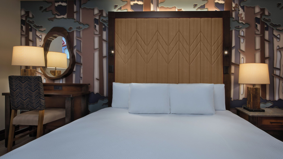 Bedroom 3, Disney's Wilderness Lodge, Orange