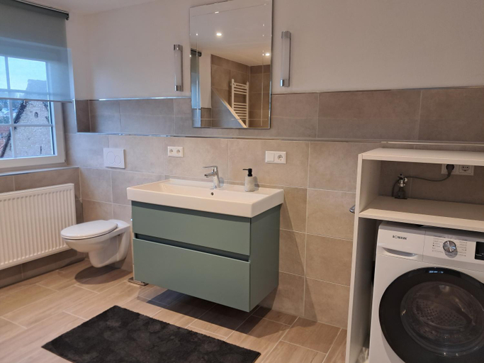 Bathroom 4, Hotel Hirsch, Rhein-Neckar-Kreis