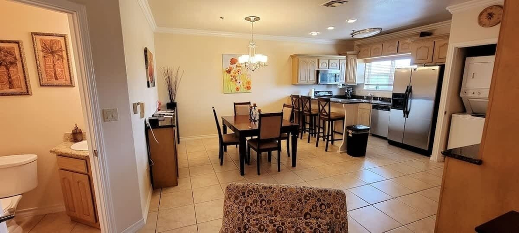 Interior 2, Overlooks Pool Easy Walk to Beach #D 2 Bedroom Home by RedAwning, Cameron